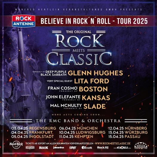 ROCK MEETS CLASSIC: BELIEVE IN ROCK&acute;N&acute;ROLL TOUR 2025