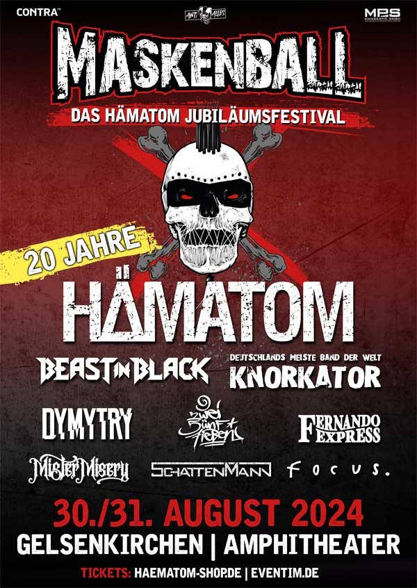 Maskenball: H&Auml;MATOM feiern 20-j&auml;hriges Jubil&auml;um